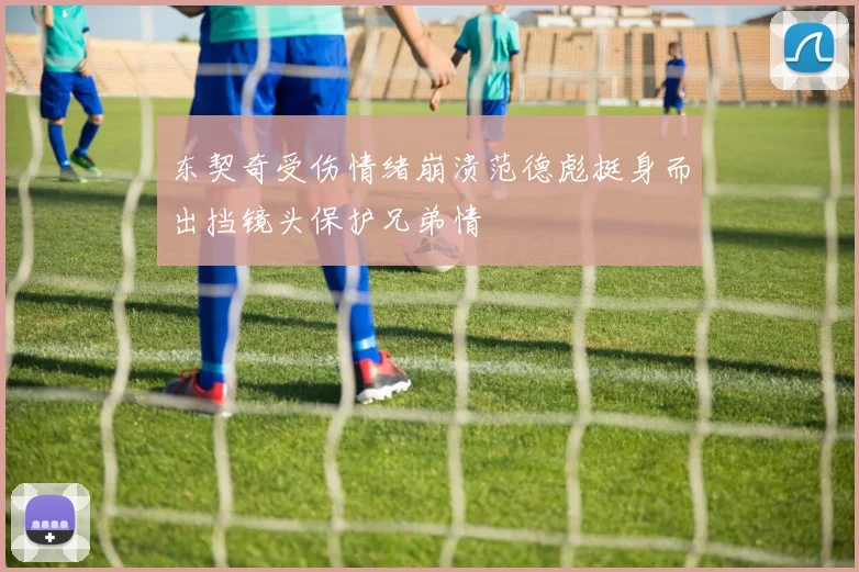 东契奇受伤情绪崩溃范德彪挺身而出挡镜头保护兄弟情